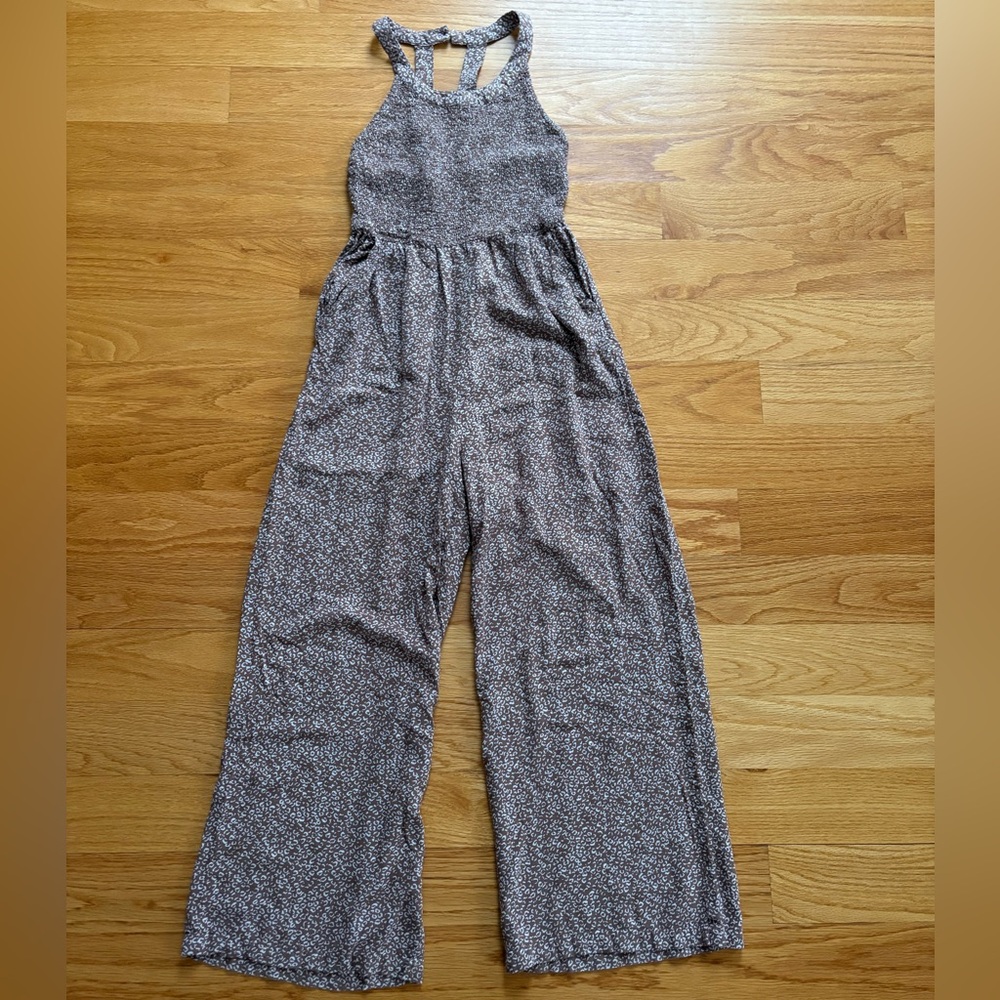 Women's XS Cheetah Print Jumpsuit